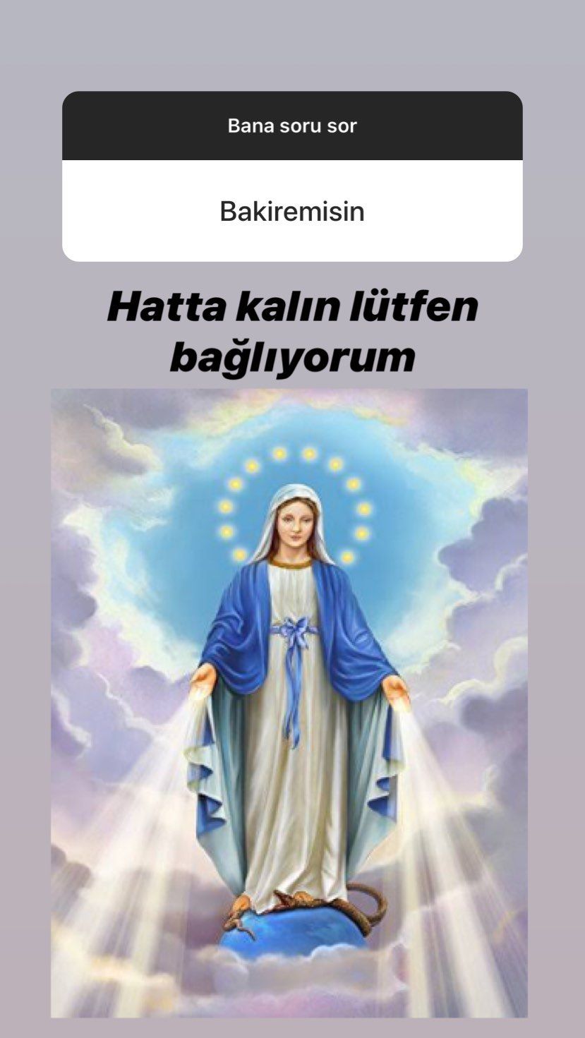 İrem Derici, "Bakire misin?" sorusuna Meryem Ana fotoğrafıyla yanıt verdi - Sayfa:3