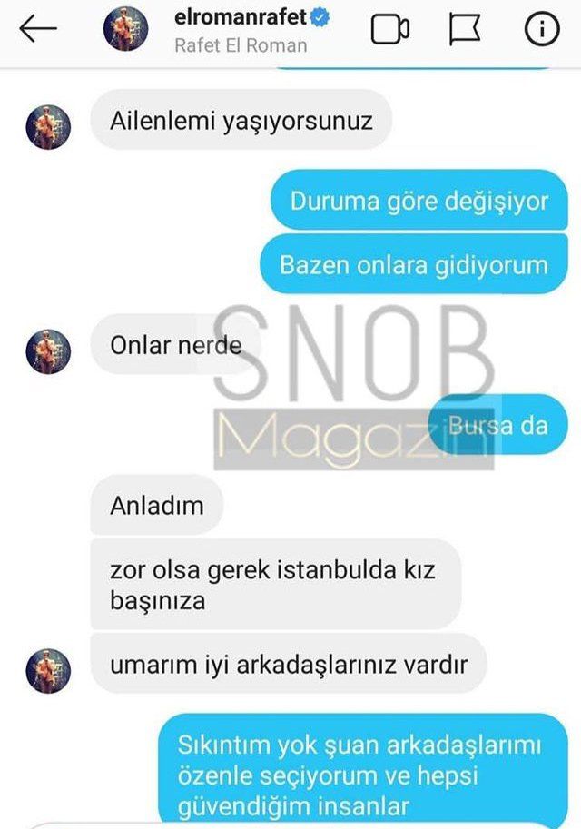 Rafet El Roman'ın attığı mesajları ifşa etti! - Sayfa:4