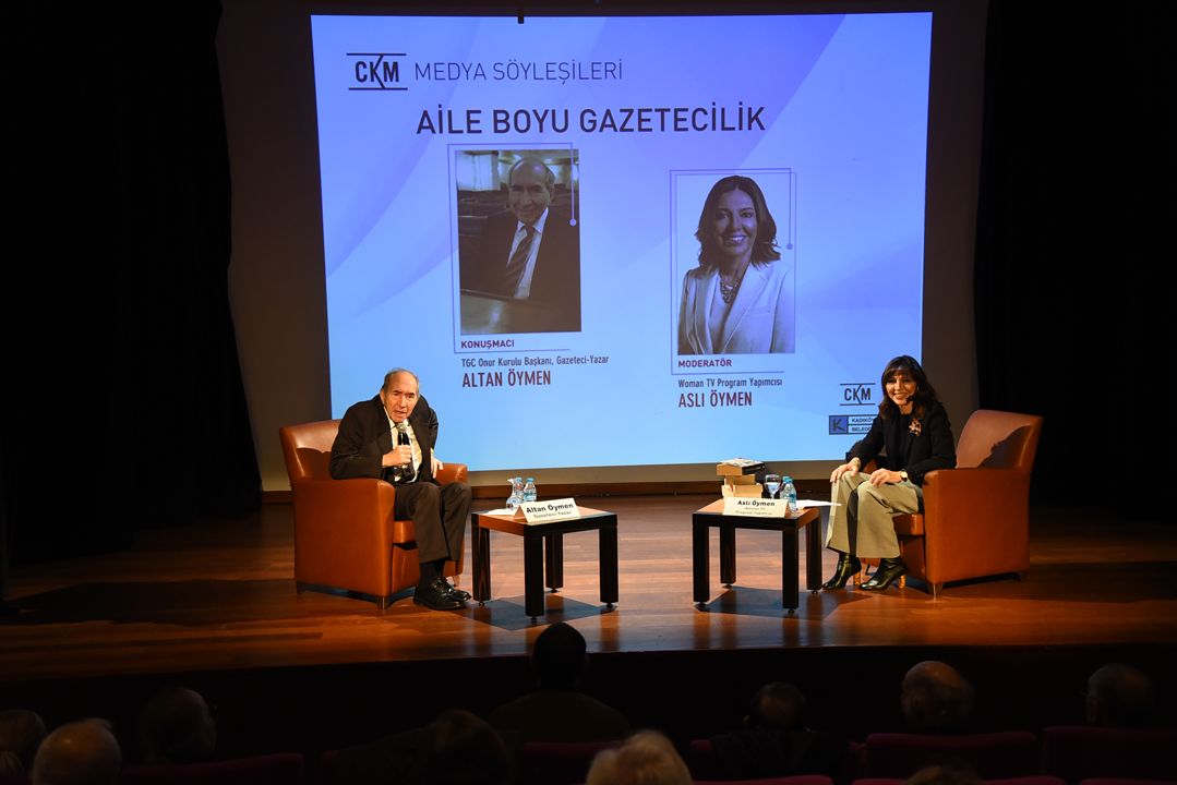 Altan Öymen: Gazetecilikten vazgeçmeyin - Sayfa:1