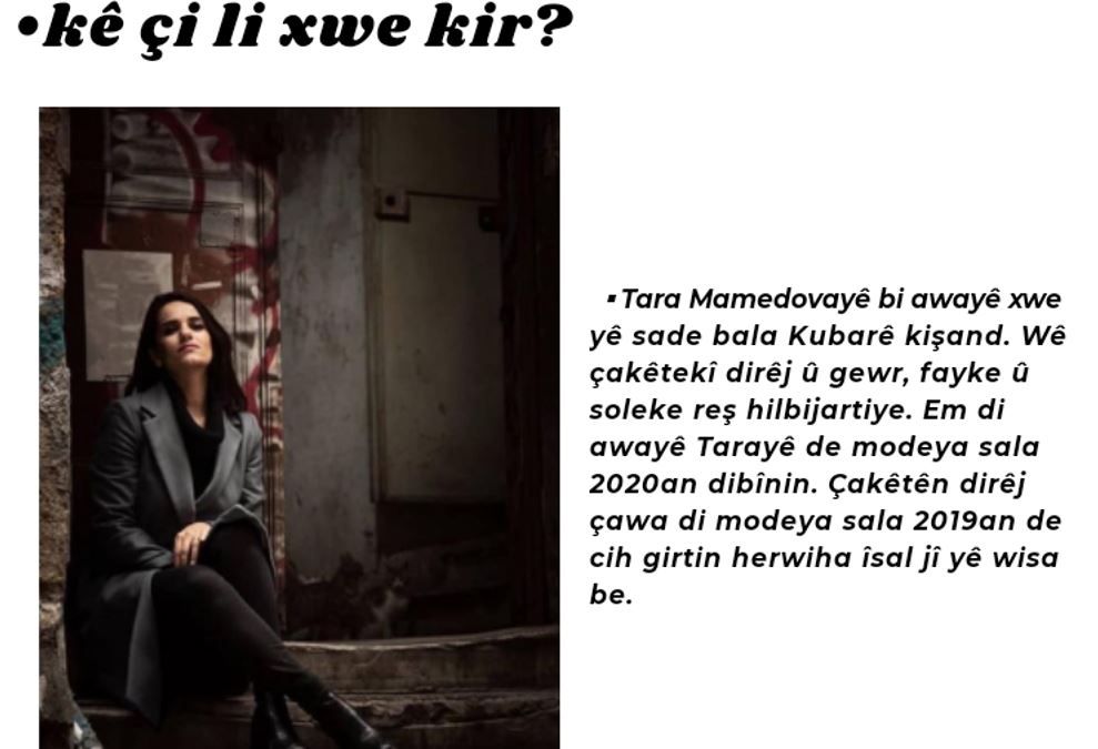 Kürtçe moda dergisi Kubar yayın hayatına başladı - Sayfa:4