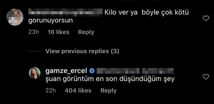 Gamze Erçel'den kilo eleştirilerine yanıt: 'En son düşündüğüm şey görüntüm!' - Sayfa:3