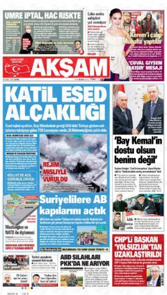 Gazeteler İdlib'deki hain saldırıyı nasıl gördü? - Sayfa:4