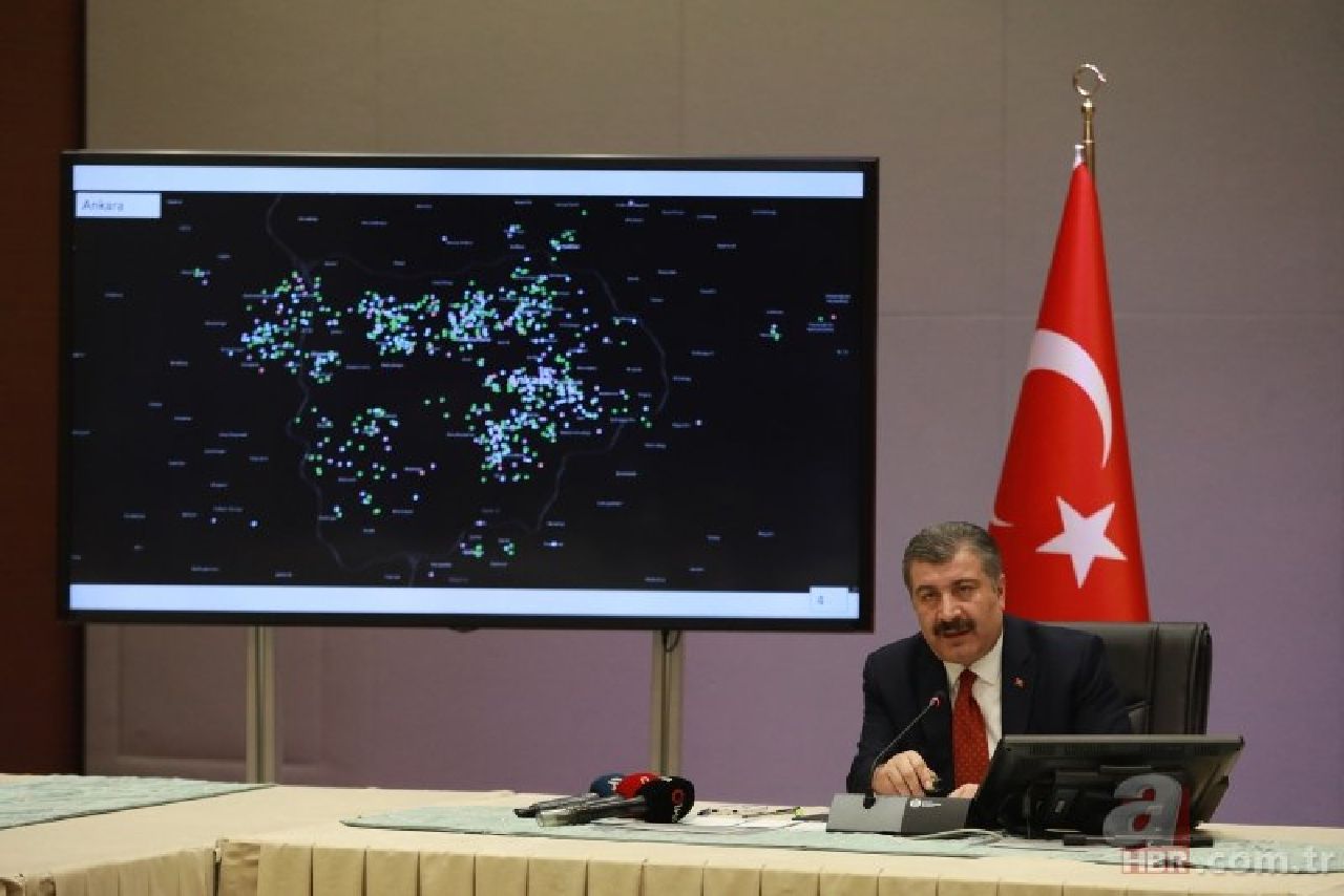 İşte il il Coronavirus yoğunluk haritası! - Sayfa:1