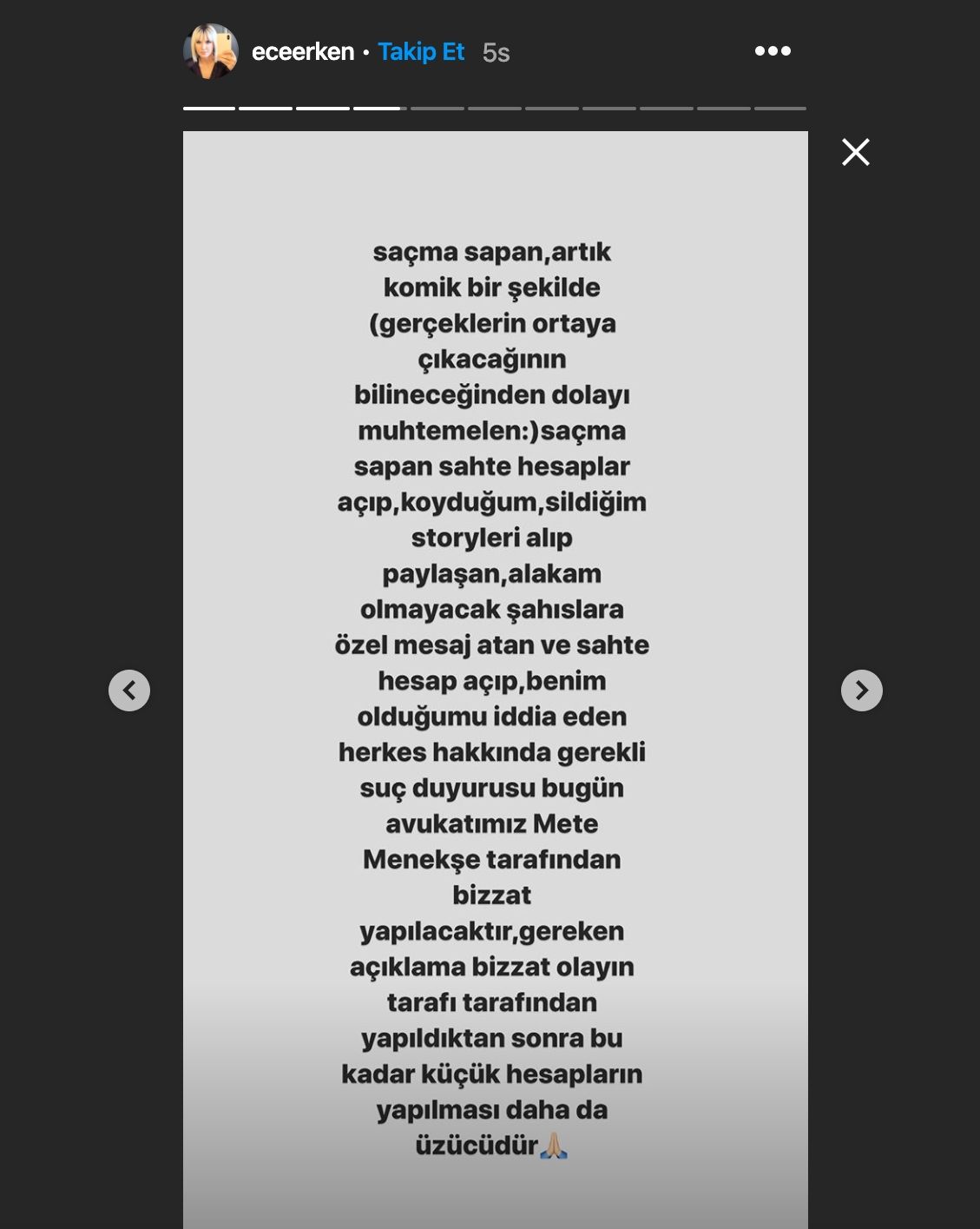 Ünlü sunucu hakkında bomba iddia! Ece Erken 'Soyadını sil ulan!' mesajı mı attı? - Sayfa:4