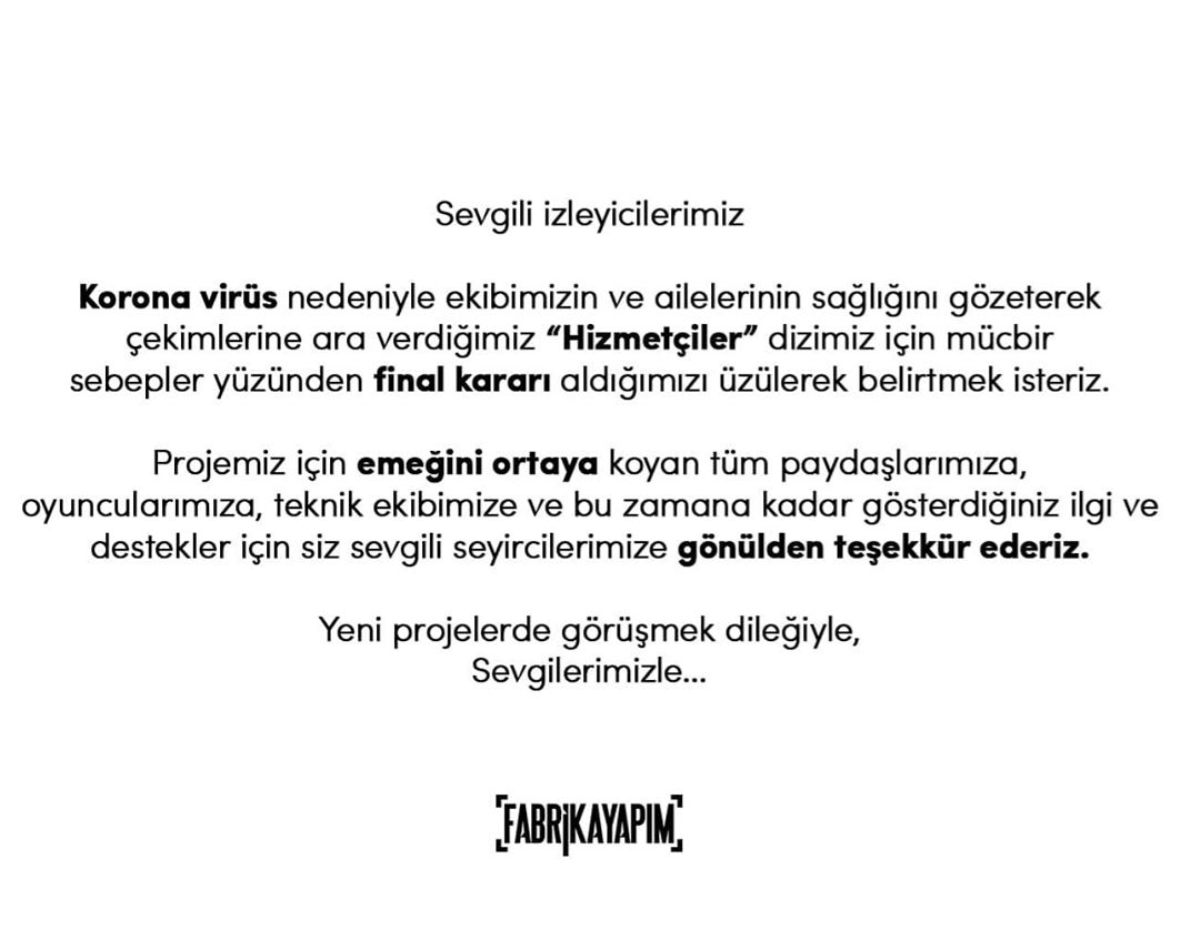 Kanal D'den Hizmetçiler dizisi için flaş karar! - Sayfa:3