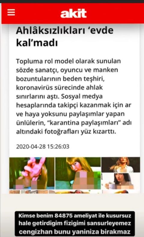 Yeni Akit'in sansürlü haberine Danla Bilic'ten olay cevap - Sayfa:4