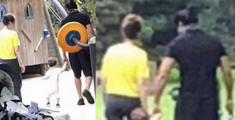 Burak Özçivit ve Fahriye Evcen çifti, Karan'ı parka götürdü! - Sayfa:2