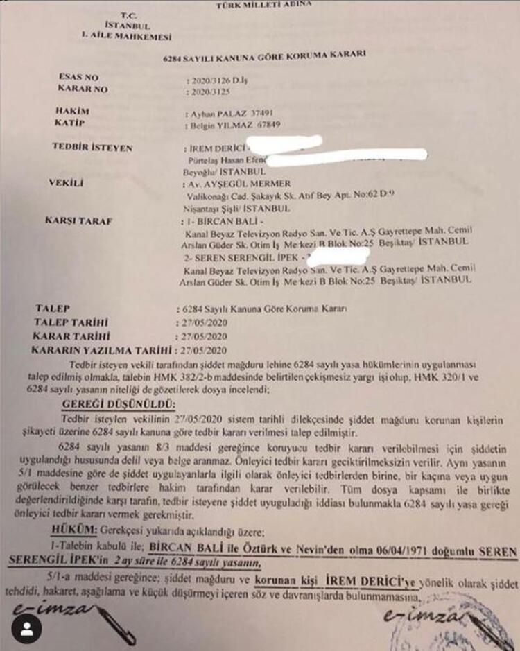 İrem Derici'den Seren Serengil ve Bircan Bali paylaşımı: Adliyeler açıldı - Sayfa:3