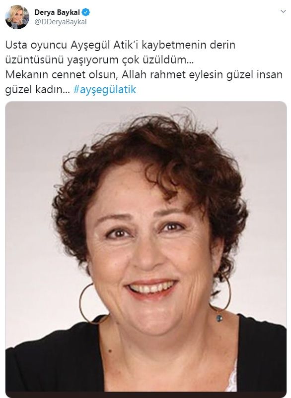 Sanat dünyasından Ayşegül Atik'e veda mesajları - Sayfa:4