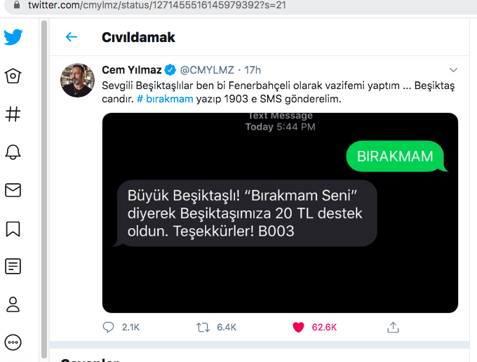 Haluk Levent'ten Beşiktaş'a konser desteği! - Sayfa:2