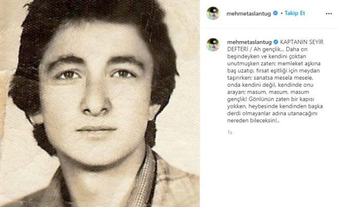 Mehmet Aslantuğ'dan gençlik fotoğrafına olay not - Sayfa:2