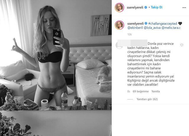 O akıma iç çamaşırlı fotoğrafıyla katıldı... Serel Yereli'den takipçisine kapak gibi yanıt! - Sayfa:3