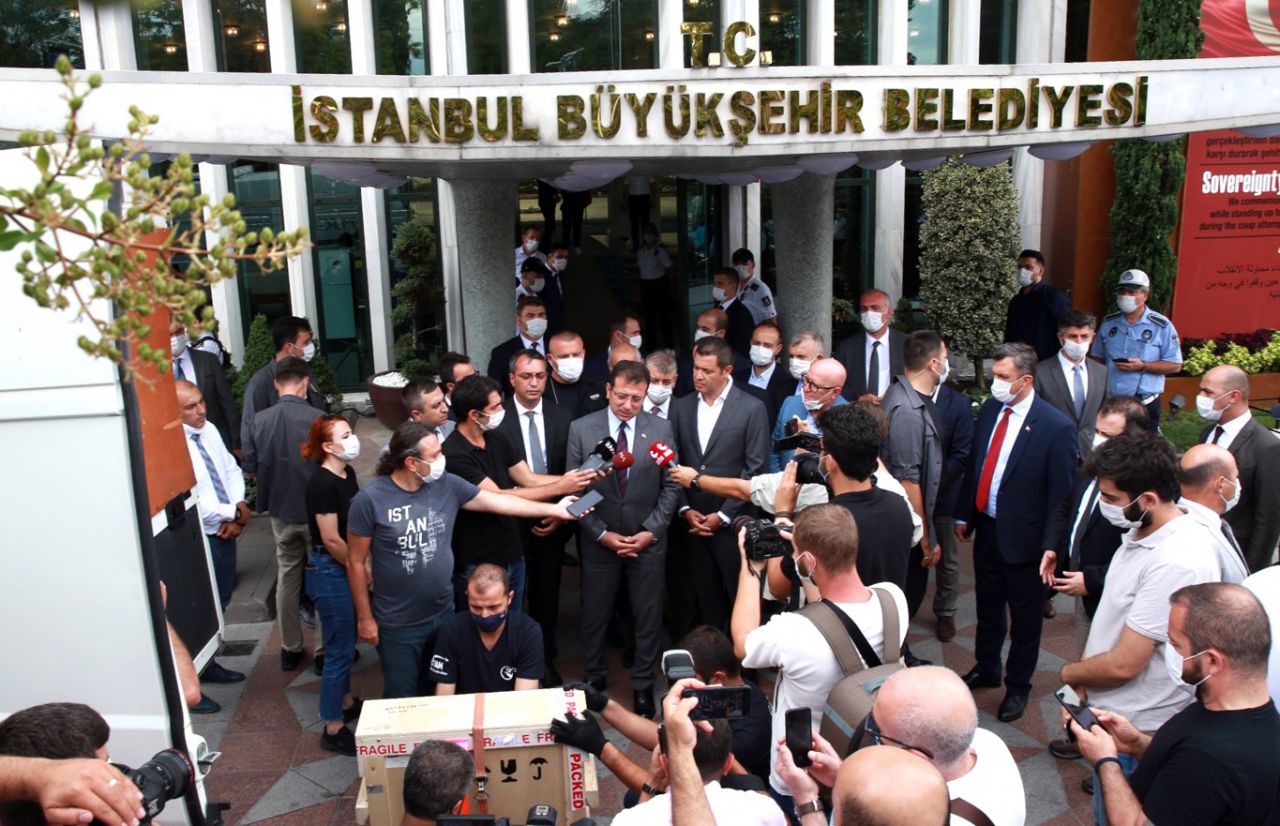 İBB Başkanı İmamoğlu: Tablo yuvasına döndü - Sayfa:1