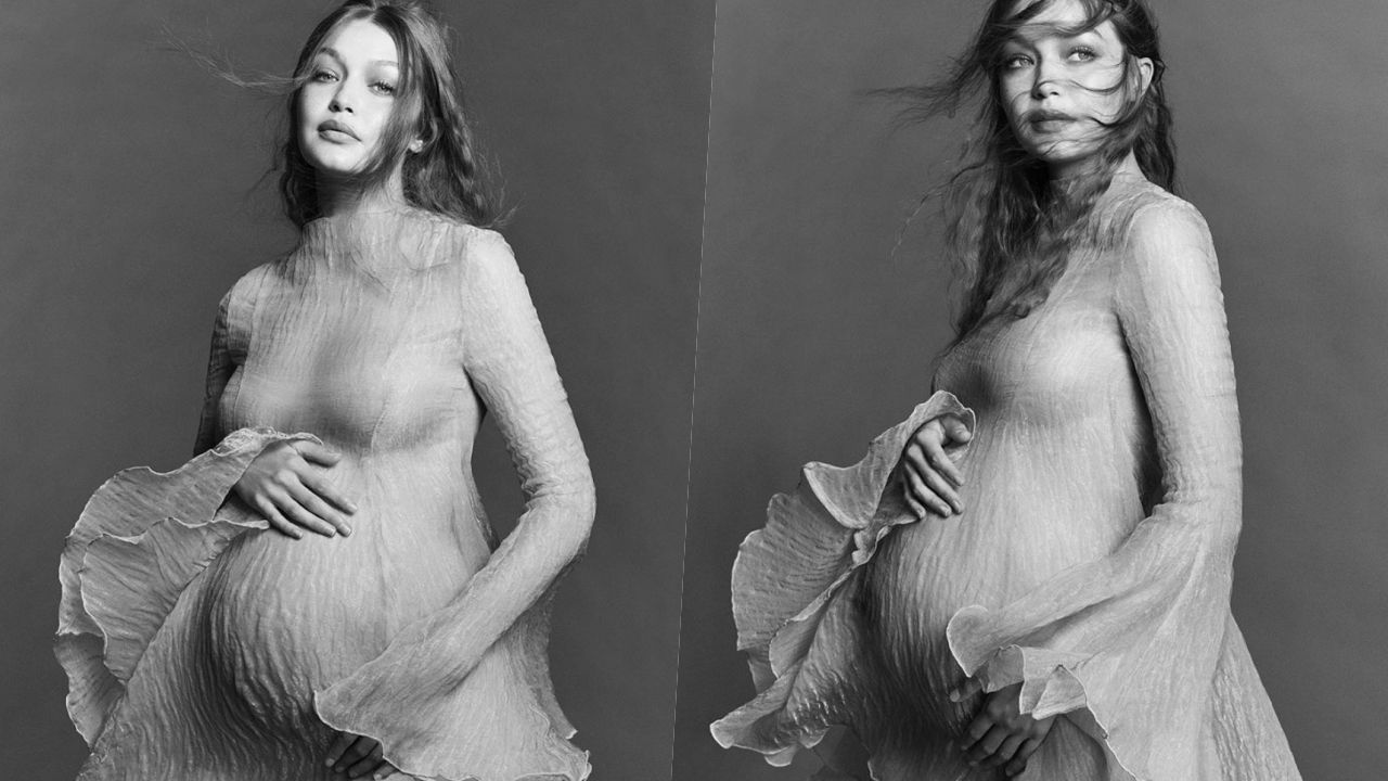 Gigi Hadid'den hamilelik pozları - Sayfa:1