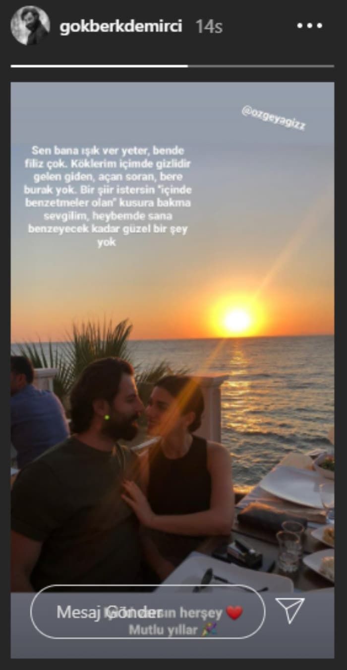 Yemin oyuncusu Gökberk Demirci'den Özge Yağız'a romantik mesaj - Sayfa:4