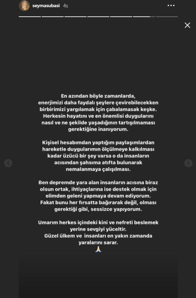 Şeyma Subaşı'ndan 'Cadılar Bayramı' açıklaması: 'Ben depremde yara alan insanların...' - Sayfa:4