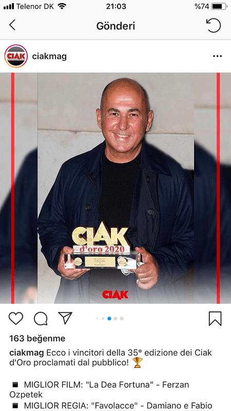 İtalya'da Yılın En İyi Filmi: Şans Tanrıçası - Sayfa:3