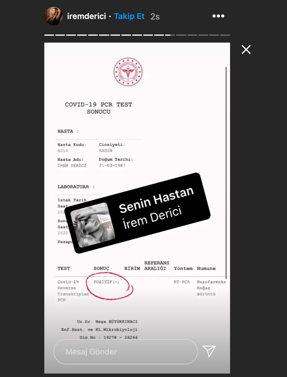 İrem Derici Coronavirus oldu! Menajerimi Ara dizisinde mi bulaştı? - Sayfa:3