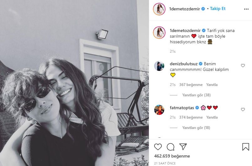 Demet Özdemir ve Deniz Bulutsuz'dan dikkat çeken kare - Sayfa:3
