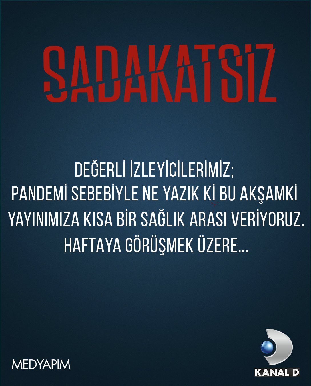Sadakatsiz dizisi için flaş duyuru - Sayfa:3
