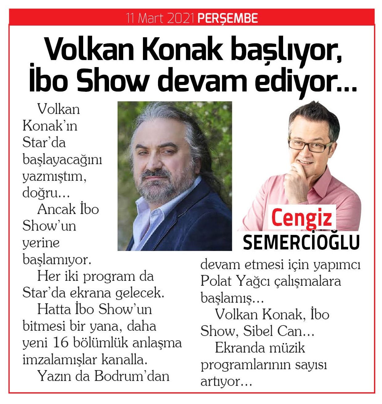 Star TV'den yeni eğlence programı! Hangi ünlü şarkıcı sunacak? - Sayfa:3