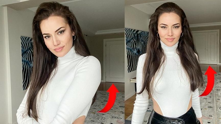 Fahriye Evcen photoshoplu fotoğrafıyla sosyal medyanın diline düştü! - Sayfa:2