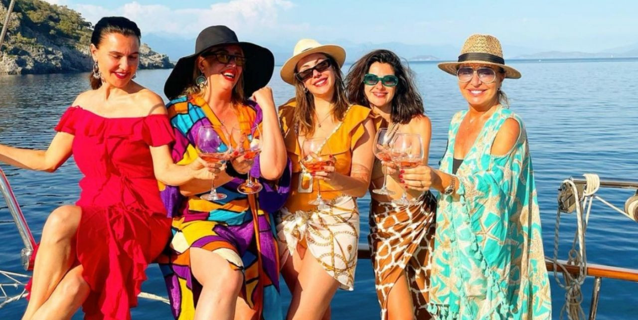 Yasak Elma yıldızlarının tatil keyfi - Sayfa:1