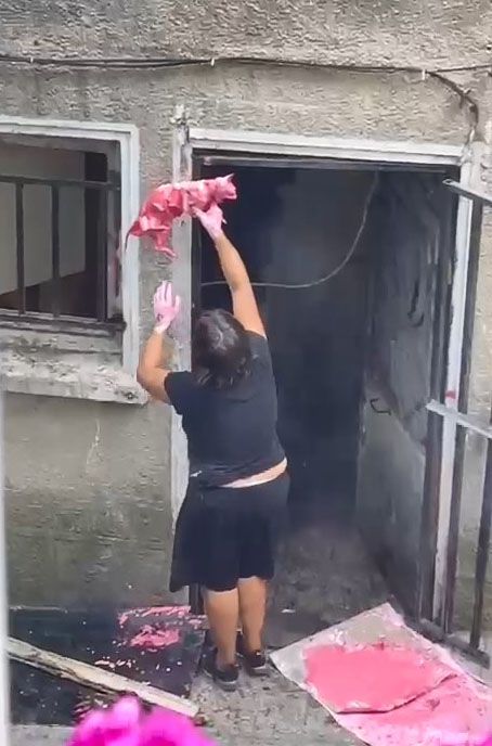 Şişli'de korkunç görüntüler, mahalleli şoka girdi. Yaşlı kadın evin penceresine ölü kedileri astı - Sayfa:2