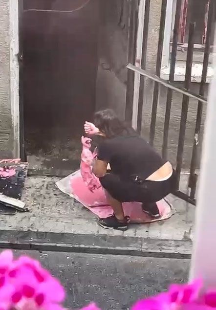 Şişli'de korkunç görüntüler, mahalleli şoka girdi. Yaşlı kadın evin penceresine ölü kedileri astı - Sayfa:3