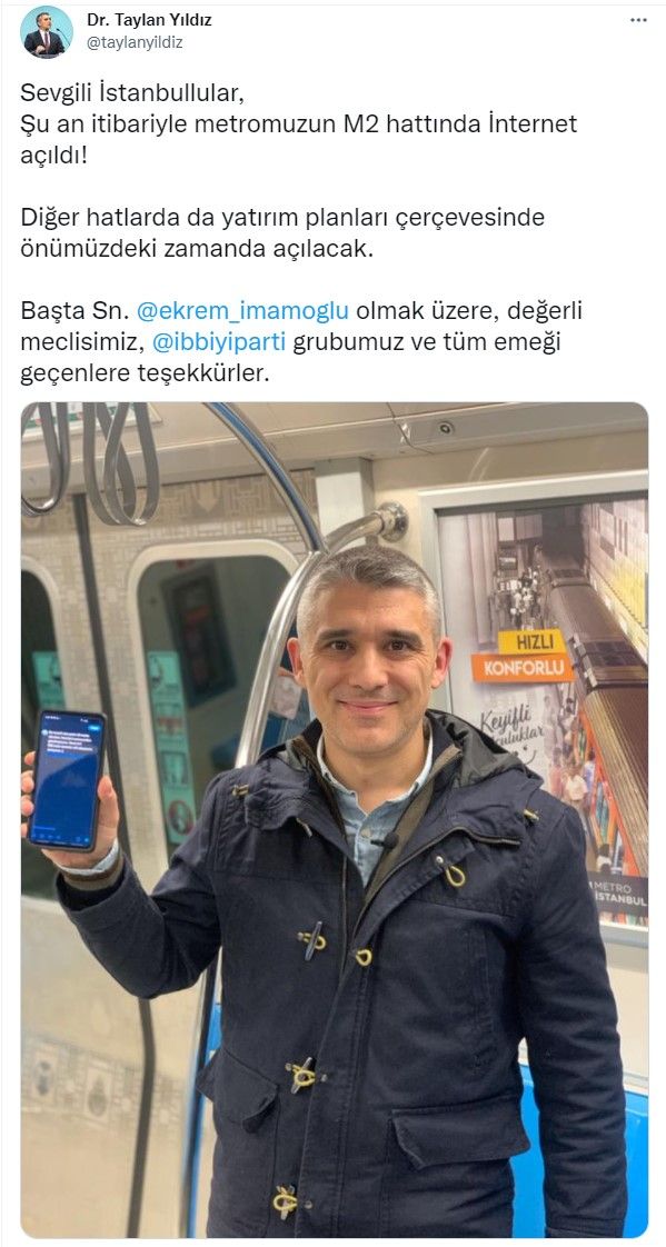 İstanbulluya müjde! Metroya internet erişimi geldi: İşte detaylar... - Sayfa:4