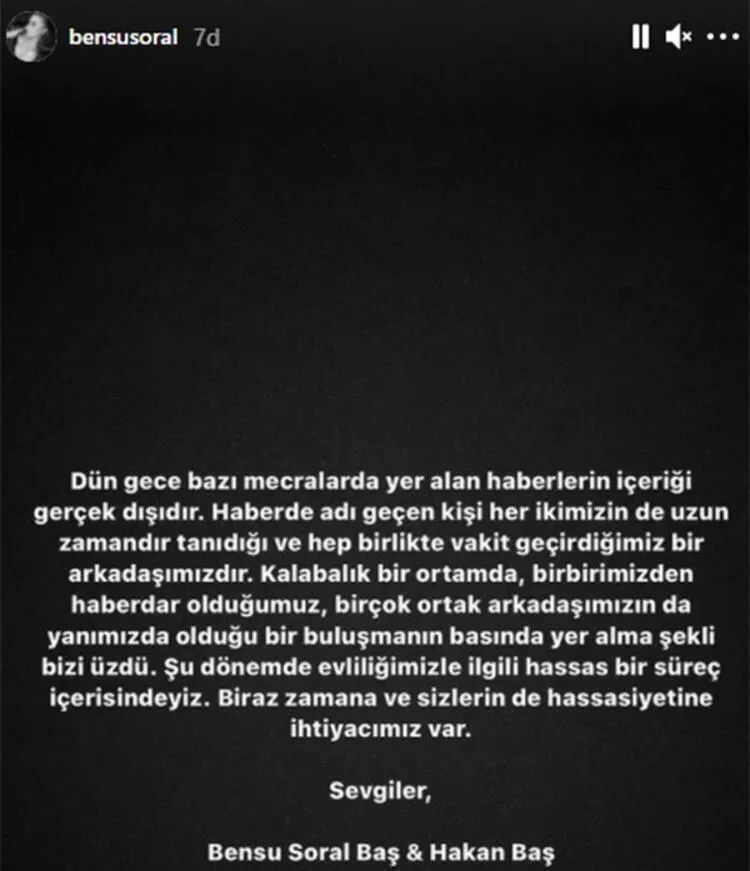 Bensu Soral ve Hakan Baş boşandı mı? Ünlü oyuncudan flaş açıklama - Sayfa:2