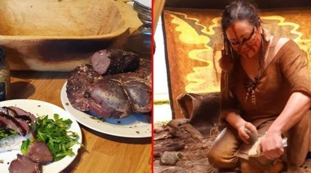 Hayvan derilerinden kıyafet, kemiklerinden silah yapıyor: Gerçek mağara kadını görenleri şoke etti! - Sayfa:1