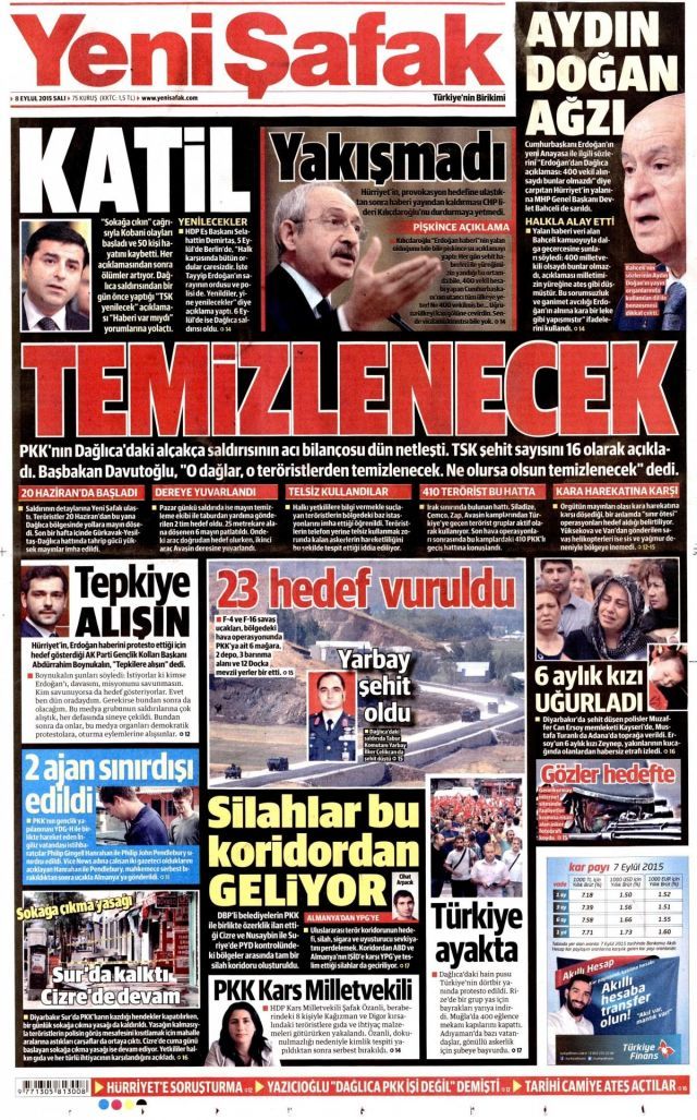 Manşetlere acı düştü - Sayfa:2